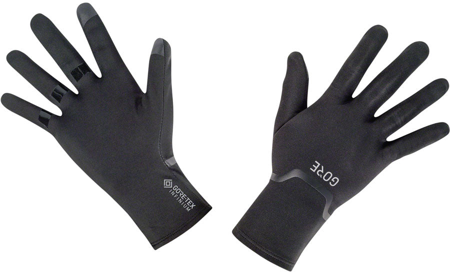 GORE GORE-TEX INFINIUM Stretch Gloves - Black, Full Finger, Medium