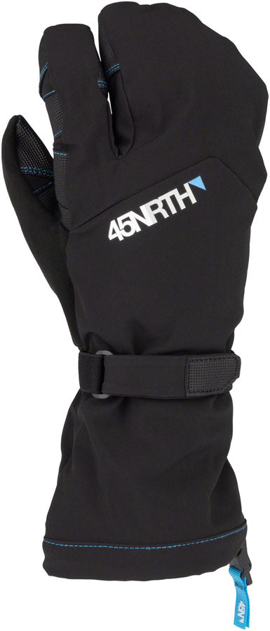45NRTH 2024 Sturmfist 3 Gloves - Black, Lobster Style, Small
