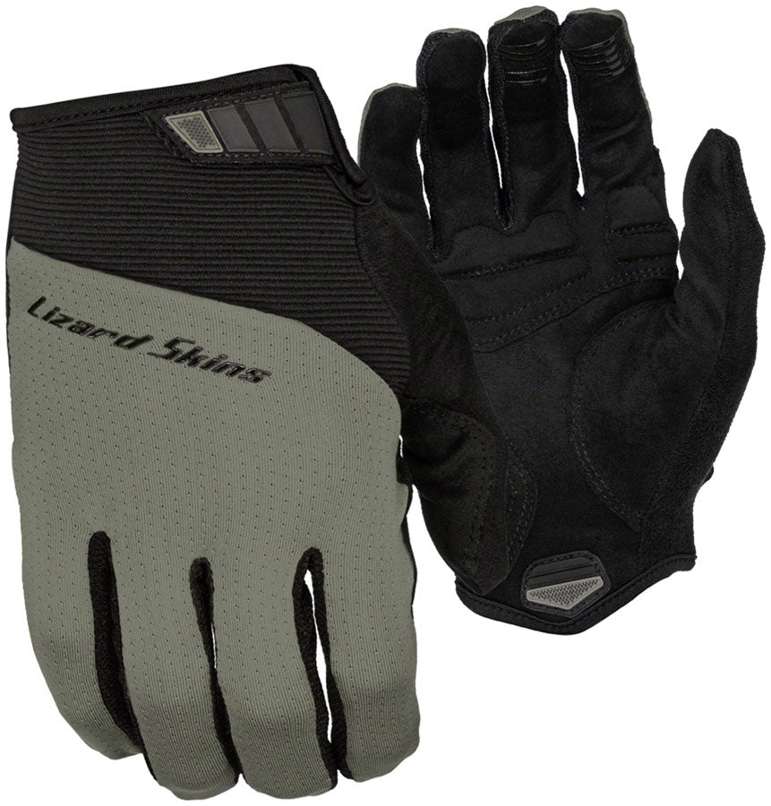 Lizard Skins Monitor Traverse Gloves - Titanium Gray, Full Finger, Medium - Gloves - Traverse Gloves