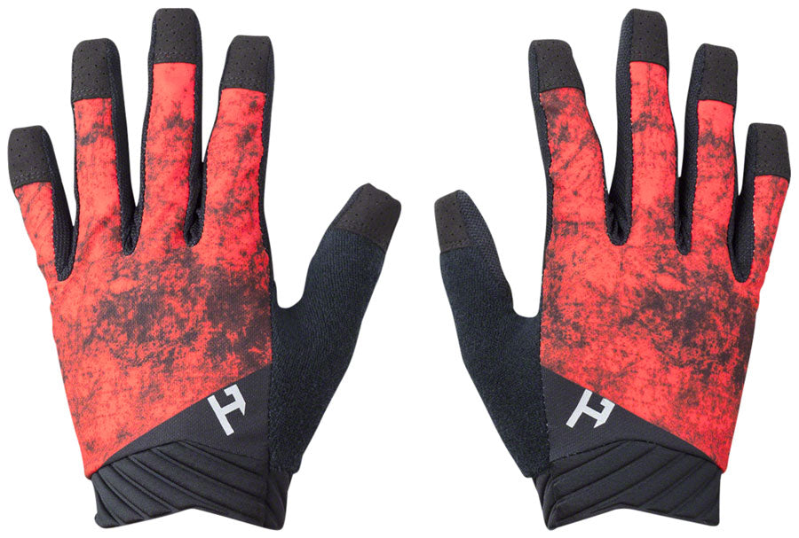 HandUp Pro Performance Gloves - Race Red, Full Finger, Large