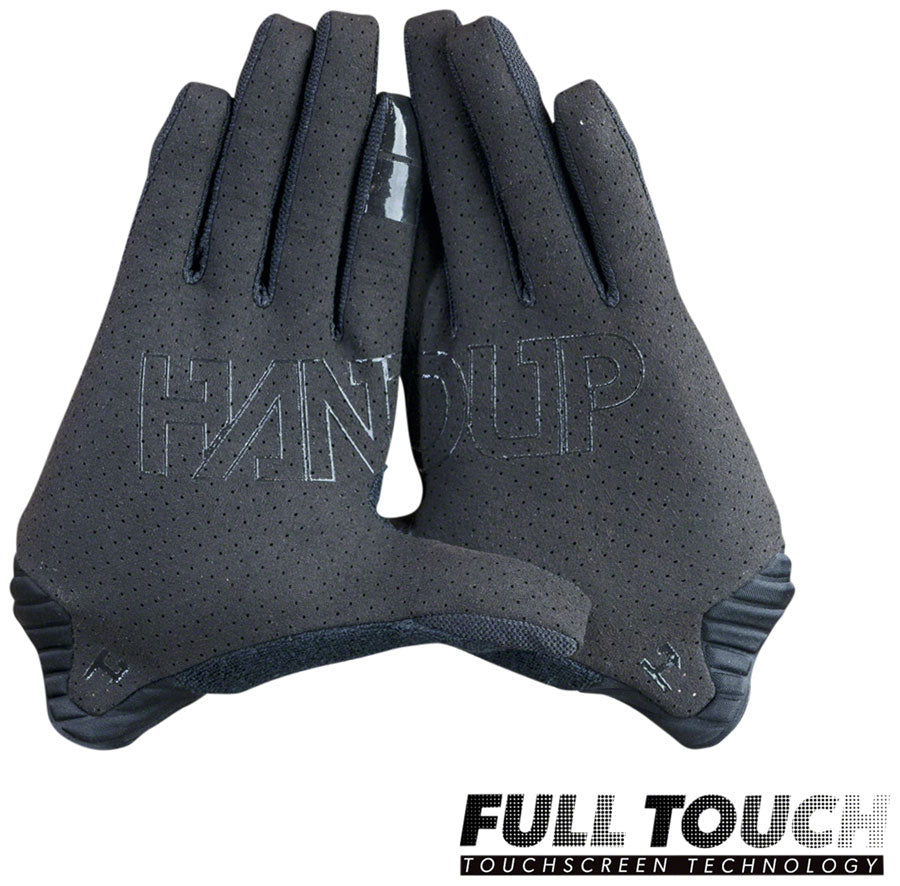 HandUp Pro Performance Gloves - Mid Black, Full Finger, Small - Gloves - Pro Performance Gloves
