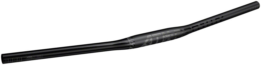 TruVativ Atmos 7K Flat Handlebar - 760mm Wide, 31.8mm Clamp, 0mm Rise, Blast Black, A1 - Flat/Riser Handlebar - ATMOS 7k Handlebar