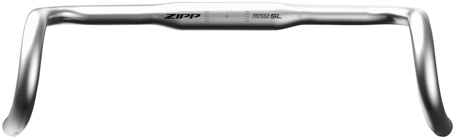 Zipp Service Course 70 XPLR Drop Handlebar - Aluminum, 31.8mm, 46cm, Silver