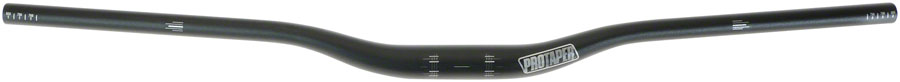 ProTaper Aluminum Handlebar - 810mm, 25.4mm Rise, 35mm, 8d Bend, Stealth Black