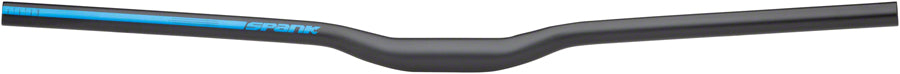 Spank Spoon 800 Handlebar - 31.8 x 800mm, 20mm Rise, Black/Blue - Flat/Riser Handlebar - Spoon Handlebar