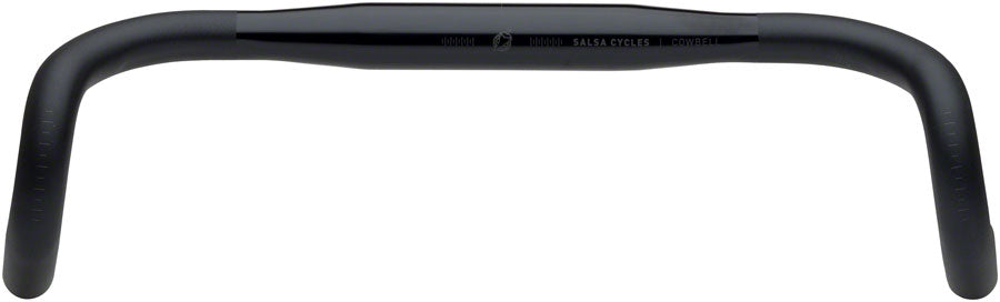 Salsa Cowbell Deluxe Drop Handlebar - Aluminum, 31.8mm, 40cm, Black
