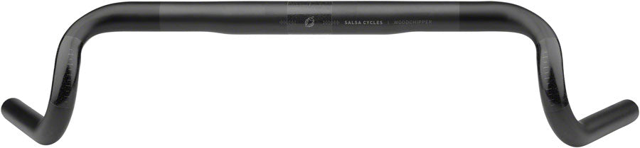 Salsa Woodchipper Drop Handlebar - Carbon, 31.8mm, 46cm, Black