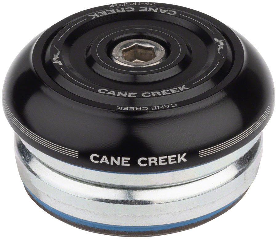 Cane Creek 40 IS42/28.6 / IS42/30 Short Cover Headset Black - Headsets - 40-Series IS - Integrated Headset