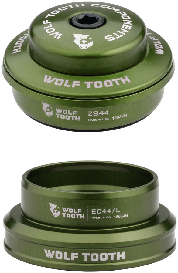 Wolf Tooth Premium Headset - ZS44/EC44, Olive MPN: ZS44U-EC44L-OLV UPC: 810006808490 Headsets Premium Headset