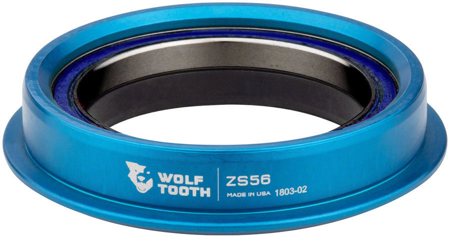 Wolf Tooth Performance Headset - ZS56/40 Lower, Blue MPN: ZS56L-40-BLU-B UPC: 810006803556 Headset Lower Performance ZS Lower Headset