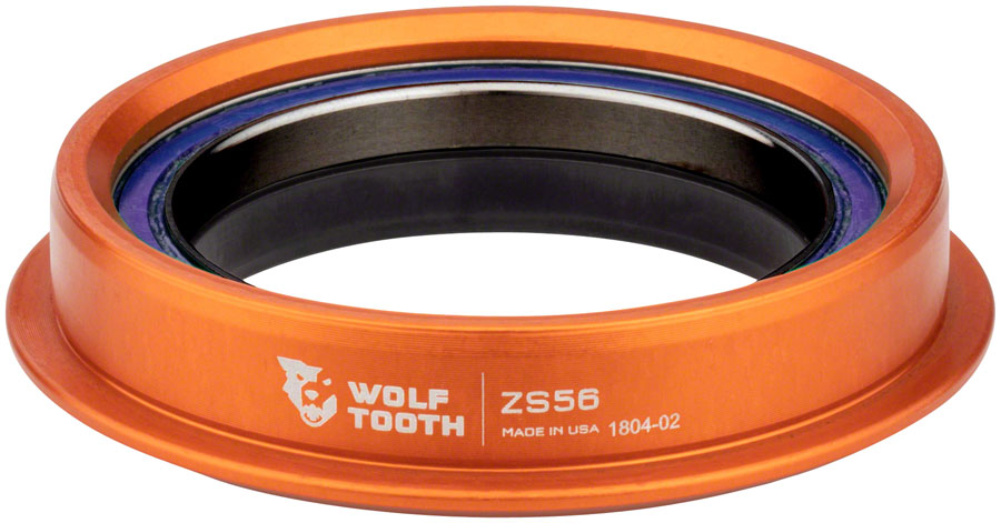Wolf Tooth Performance Headset - ZS56/40 Lower, Orange MPN: ZS56L-40-ORG-B UPC: 810006803594 Headset Lower Performance ZS Lower Headset