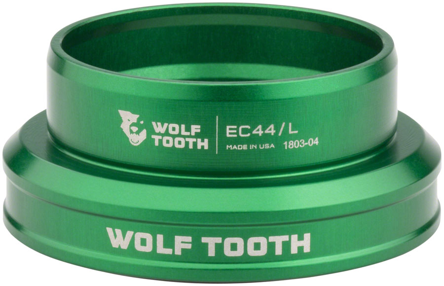 Wolf Tooth Premium Headset - EC44/40 Lower, Green