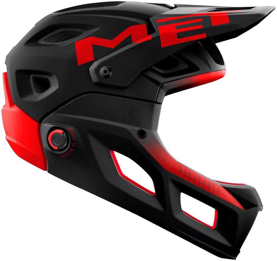 MET Parachute MCR MIPS Helmet - Black Red, Medium - Helmets - Parachute MCR MIPS Helmet