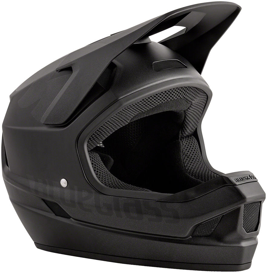 Bluegrass Legit Helmet - Black Texture, Matte, Large