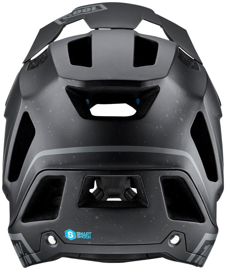 100% Trajecta Full Face Helmet with Fidlock - Black, Medium - Helmets - Trajecta Full Face Helmet