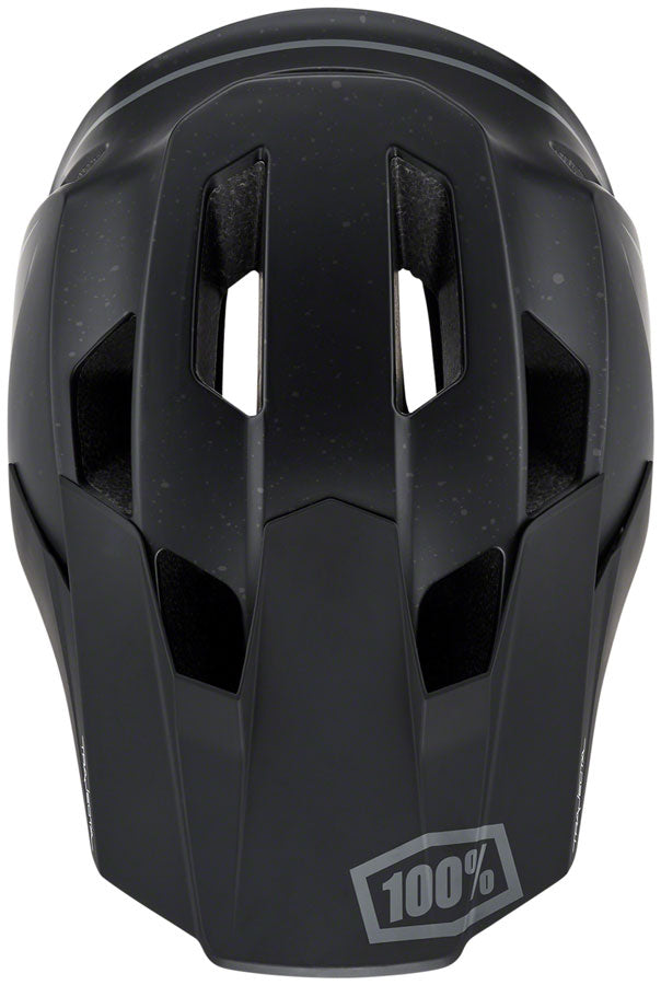 100% Trajecta Full Face Helmet with Fidlock - Black, Small - Helmets - Trajecta Full Face Helmet