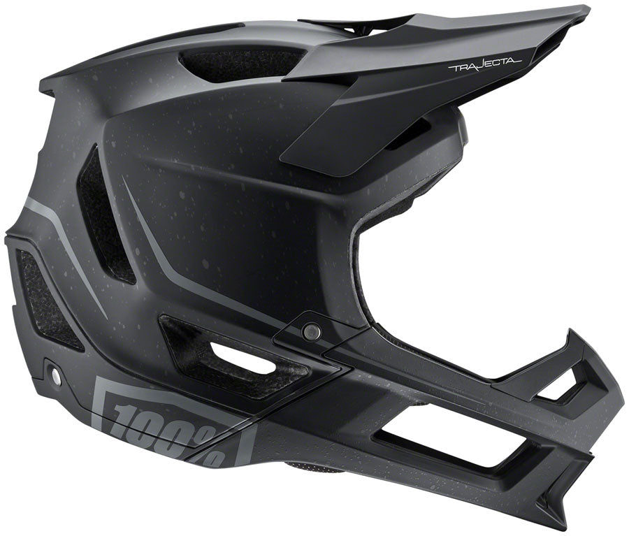 100% Trajecta Full Face Helmet with Fidlock - Black, Small