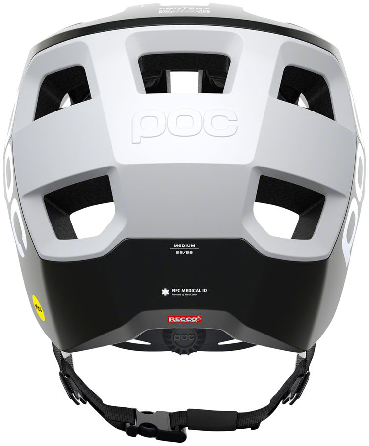 POC Kortal Race MIPS Helmet - Black/White, Medium/Large - Helmets - Kortal Race MIPS Helmet