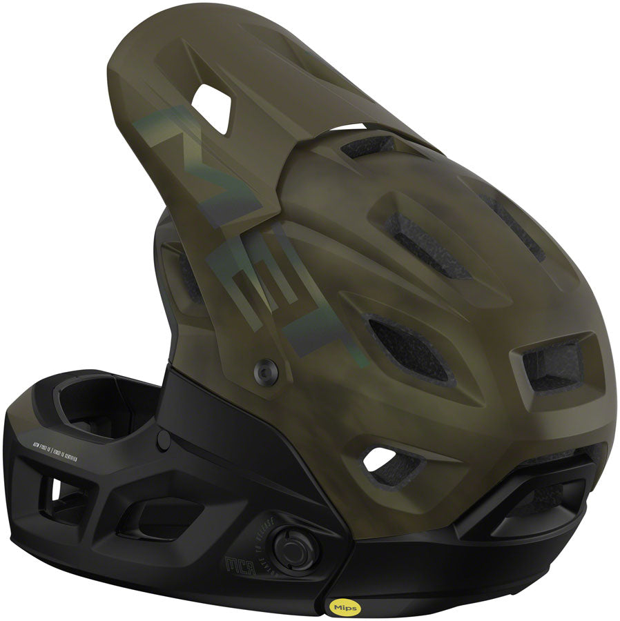 MET Parachute MCR MIPS Helmet - Kiwi Iridescent, Matte, Large - Helmets - Parachute MCR MIPS Helmet