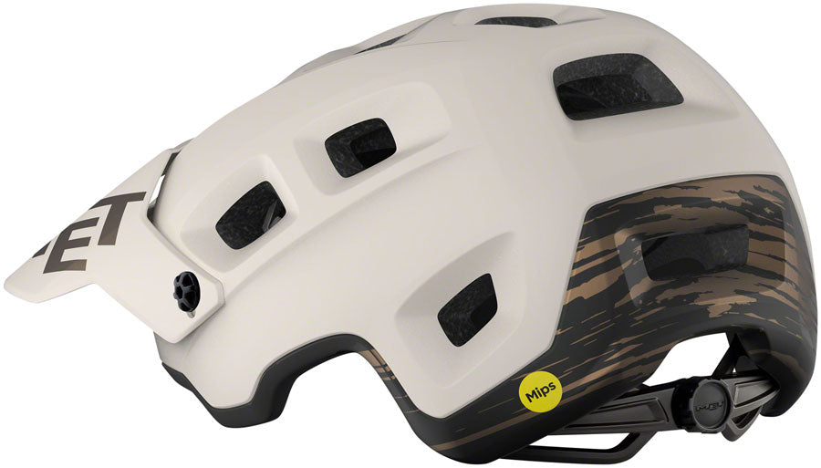 MET Terranova MIPS Helmet - Off-White/Bronze, Matte, Large - Helmets - Terranova MIPS Helmet