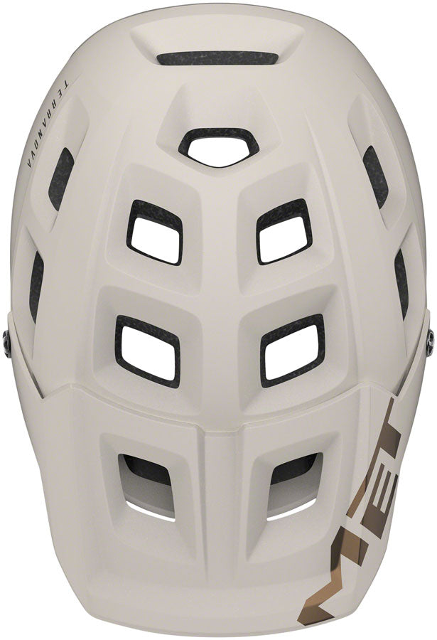 MET Terranova MIPS Helmet - Off-White/Bronze, Matte, Large - Helmets - Terranova MIPS Helmet