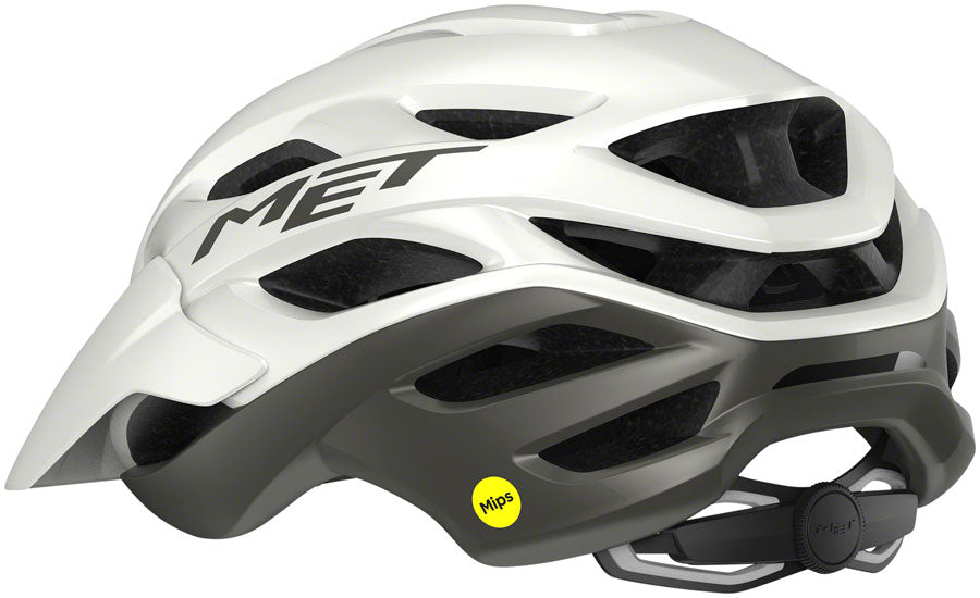 MET Veleno MIPS Helmet - White/Gray, Matte, Large - Helmets - Veleno MIPS Helmet