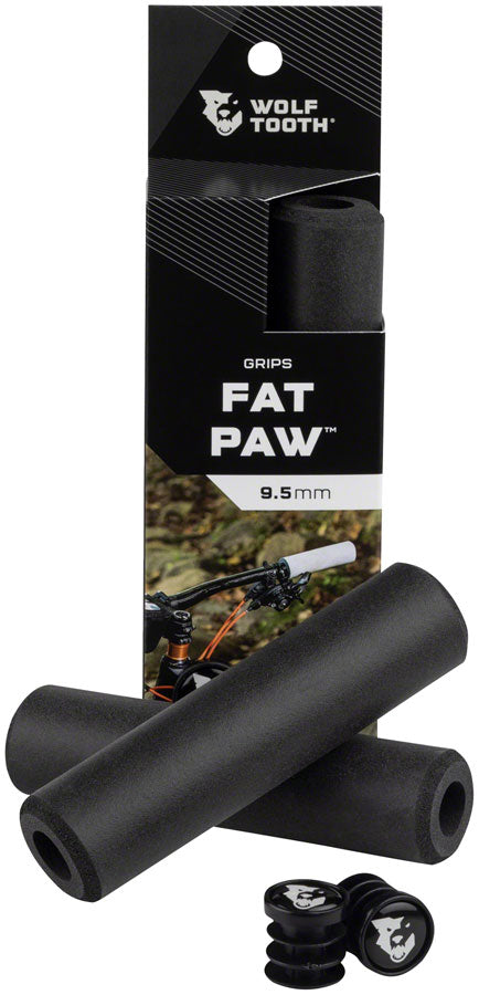 Wolf Tooth Fat Paw Grips - Black MPN: FATPAWGRIP-BLK UPC: 812719022491 Grip Fat Paw Grips