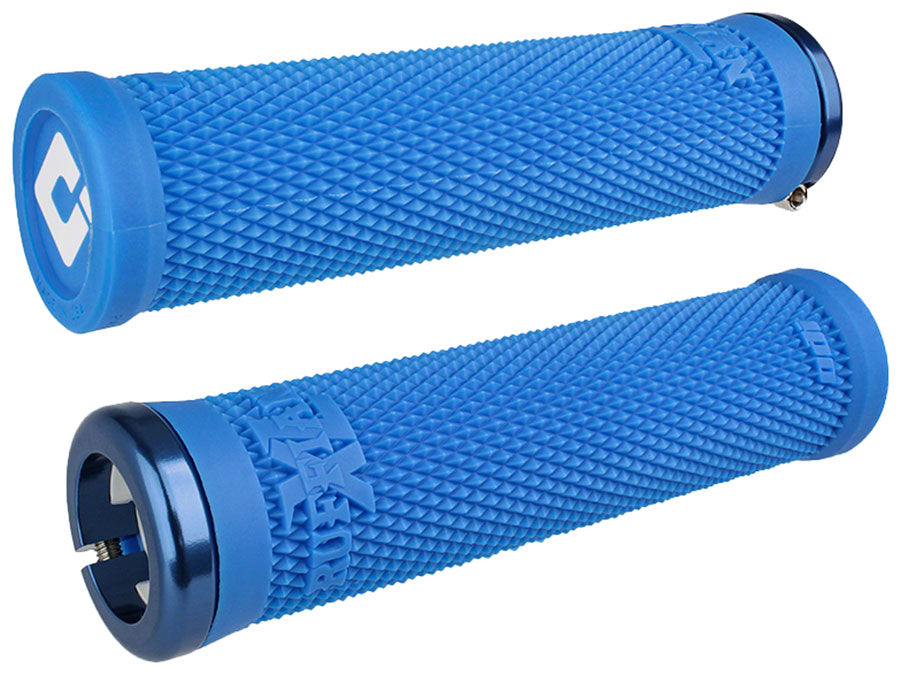 ODI Ruffian XL v2.1 Lock-On Grips - Blue MPN: D33XRU-U UPC: 711484194931 Grip Ruffian XL v2.1 Grips