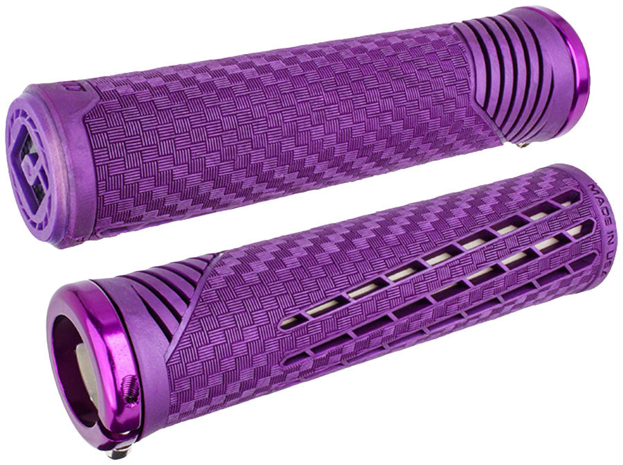 ODI CF V2.1 Grips - Purple, Lock-On MPN: F35CFPW-P UPC: 711484195822 Grip CF Grips