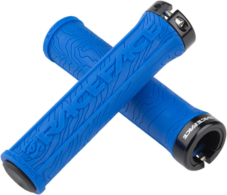 Race Face Half Nelson Lock-On Grip Blue