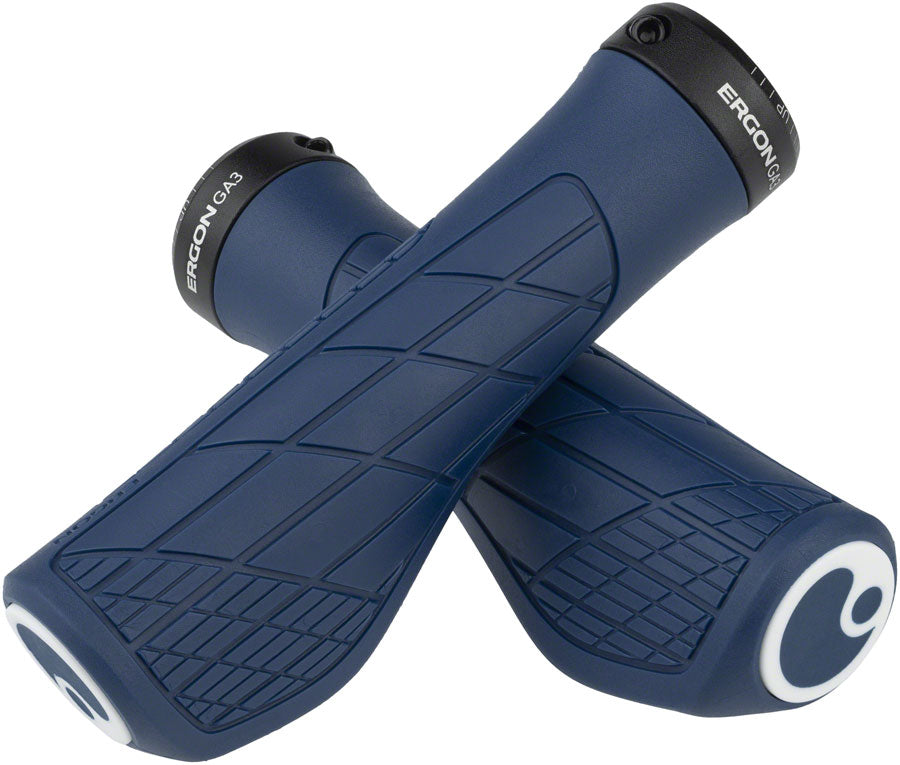 Ergon GA3 Grips - Nightride Blue, Lock-On, Small MPN: 42410488 Grip GA3 Grips