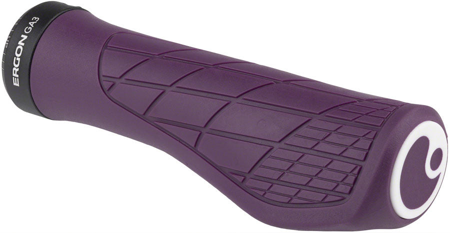 Ergon GA3 Grips Purple Reign Lock On Small Grip Color Purple Reign Worldwide Cyclery