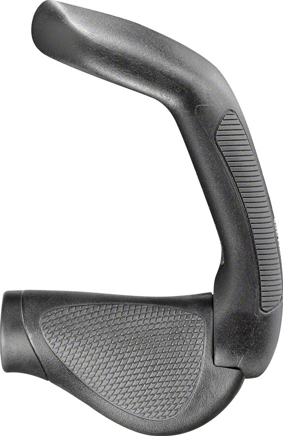 Ergon GP5 Grips Black Gray Lock On Rohloff Nexus Grip Color Worldwide Cyclery