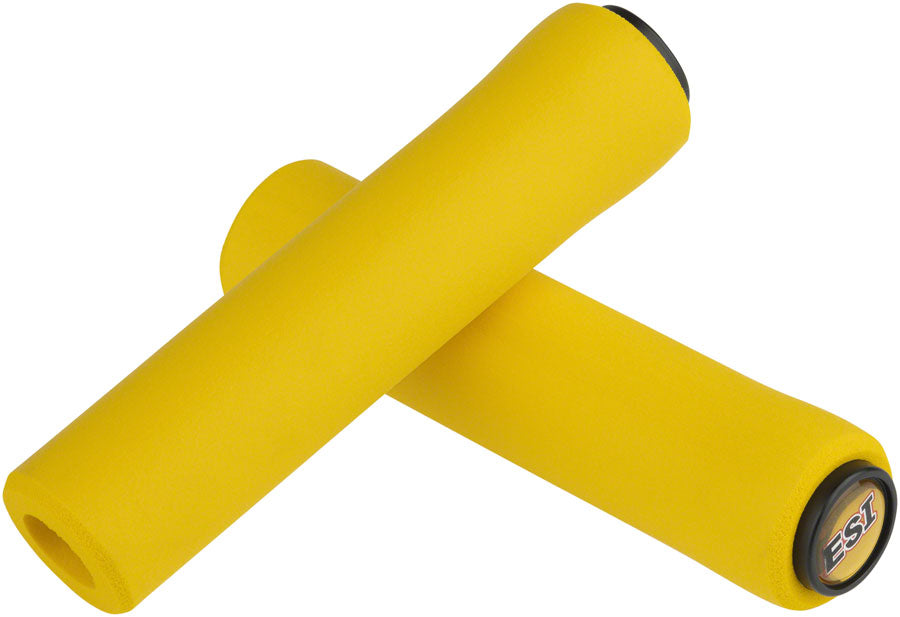 ESI 32mm Chunky Silicone Grips: Yellow