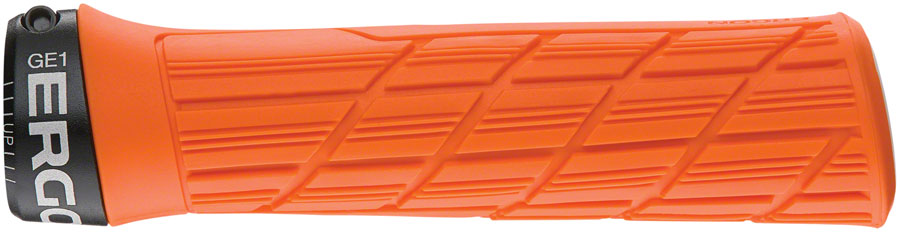 Ergon GE1 Evo Factory Slim Grips - Frozen Orange, Lock-On