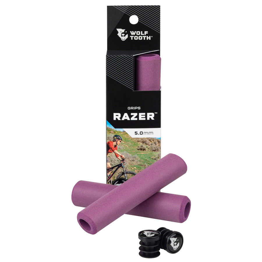 Wolf Tooth Razer Grips - Purple MPN: RAZER-PRP UPC: 810006800982 Grip Razer Grips