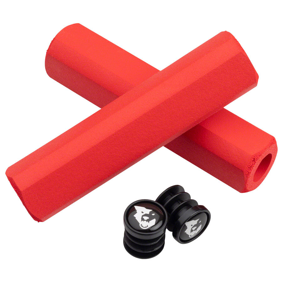 Wolf Tooth Fat Paw Cam Grips - Red - Grip - Fat Paw Cam Grips