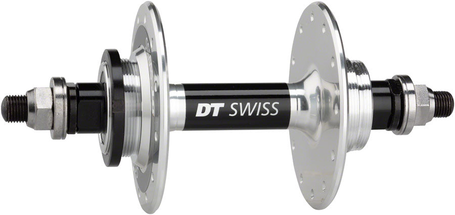 DT Swiss 370 Track Rear Hub - 10 x 1 Threaded x 120mm, Rim Brake, Threaded, Polished, 24H MPN: H370DSCWR24PA6110S Rear Hub Track Rear Hub
