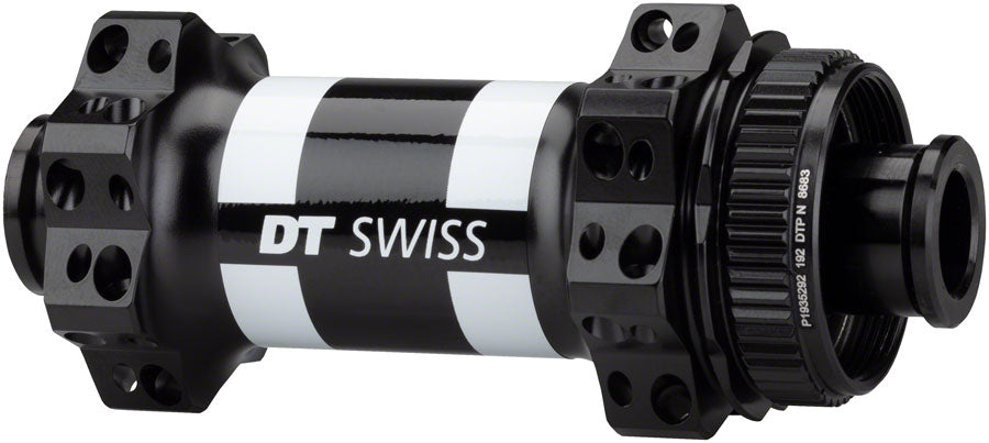 DT Swiss 350 Front Hub - 12 x 100mm, Center-Lock, Black, 28h, Straight Pull - Front Hub - 350 Front Hub
