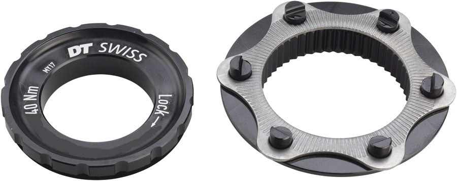 DT Swiss Disc Brake Adaptor - Centerlock/6-Bolt - Disc Rotor Adaptor - Rotor Adaptors