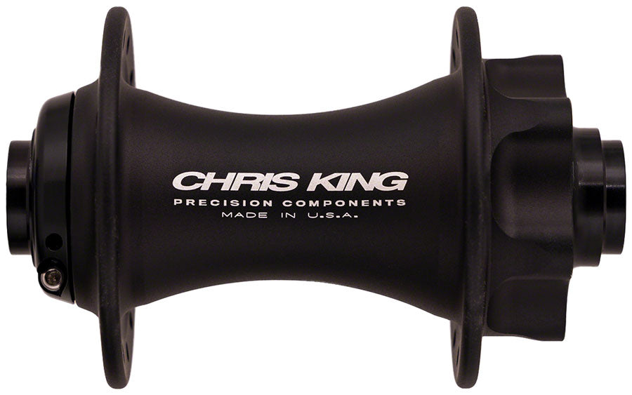 Chris King Boost Front Hub - 15 x 110mm, 6-Bolt, Matte Black, 32H