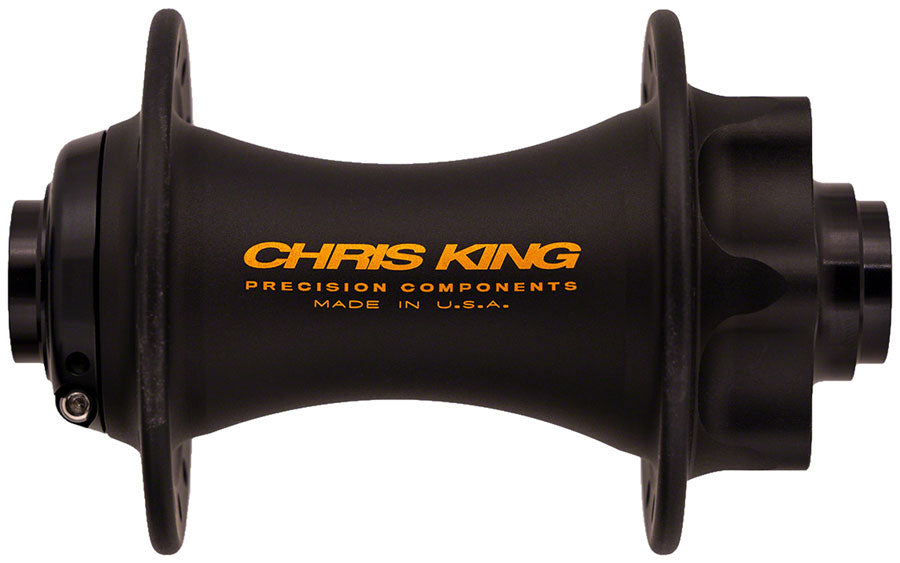Chris King Boost Front Hub - 15 x 110mm, 6-Bolt, Black/Gold, 32H
