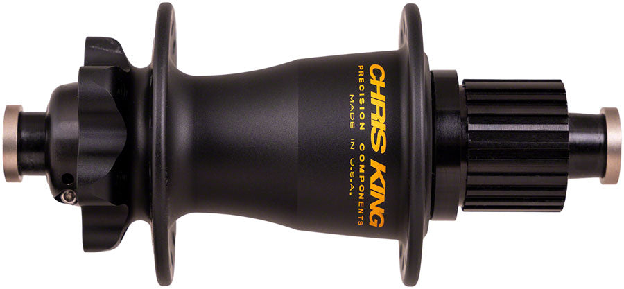 Chris King Boost Rear Hub - 12 x 148mm, 6-Bolt, Black/Gold, 32H, MicroSpline