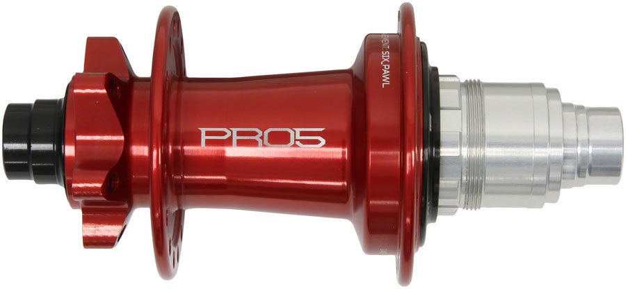 Hope Pro 5 Rear Hub - 12 x 148mm, 6-Bolt, XD, Red, 28H