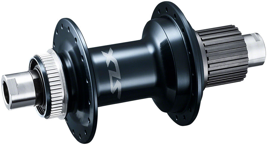 Shimano SLX FH-M7110-B Rear Hub - 12 x 148mm, Center-Lock, Micro Spline, Black, 28H - Rear Hub - SLX FH-M7110/M7130 Rear Hubs