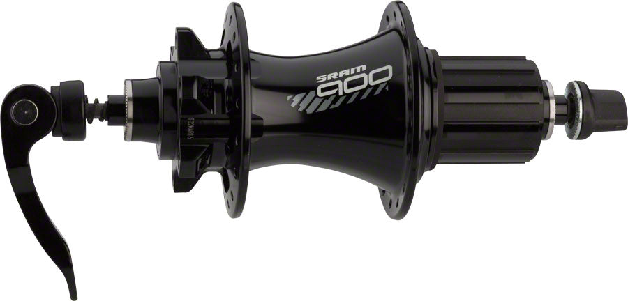 SRAM 900 Rear Hub - QR x 135mm/12 x 142mm, 6-Bolt, HG 11 Road, Black, 32H