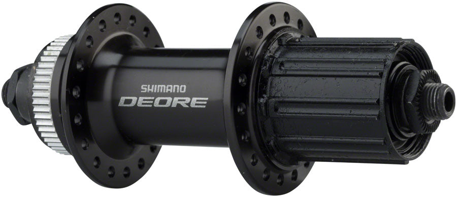 Shimano Deore M6000 Rear Hub - QR x 135mm, Center-Lock, HG10, Black, 36H - Rear Hub - Deore FH-M618/M615/M6000 Rear Hubs