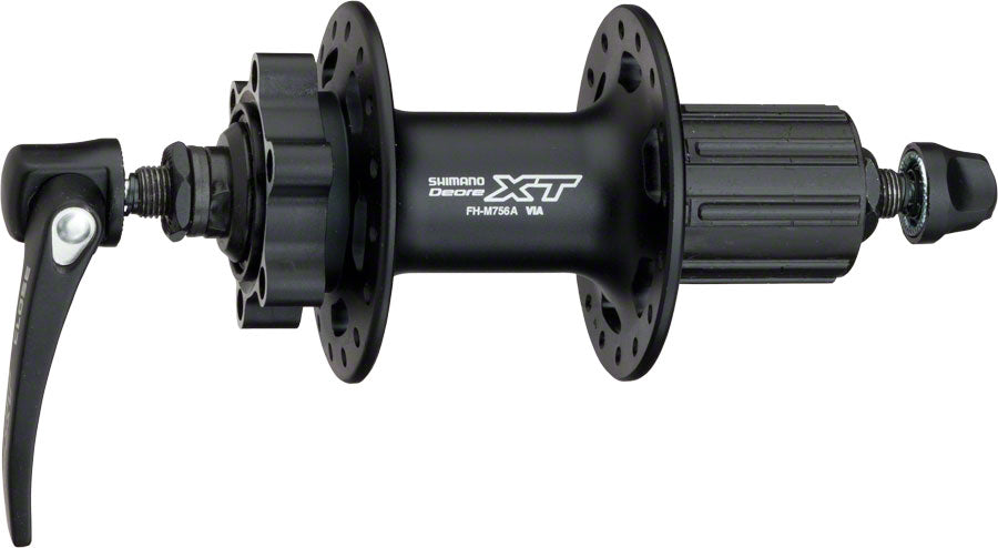 Shimano XT M756A 32h 10-Speed 6-Bolt Rear Disc Hub Black