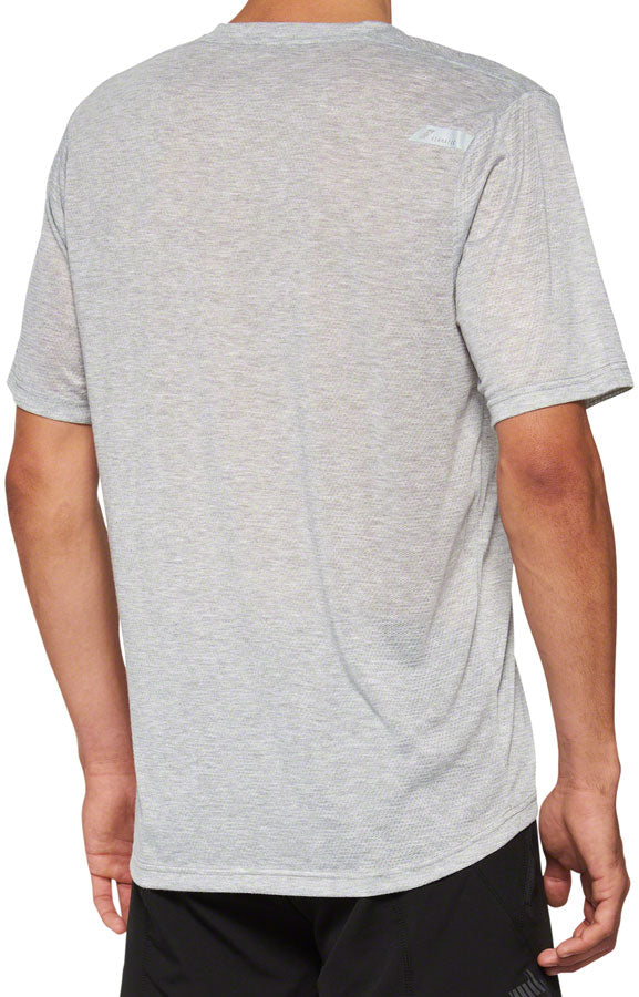 100% Airmatic Mesh Jersey - Gray, Short Sleeve, X-Large - Jersey - Airmatic Mesh Jersey