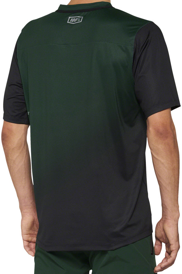 100% Celium Jersey - Green/Black, Short Sleeve, Men's, Medium - Jersey - Celium Jersey